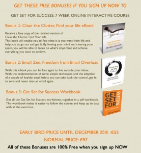 Get Set for Success - Bonus Material
