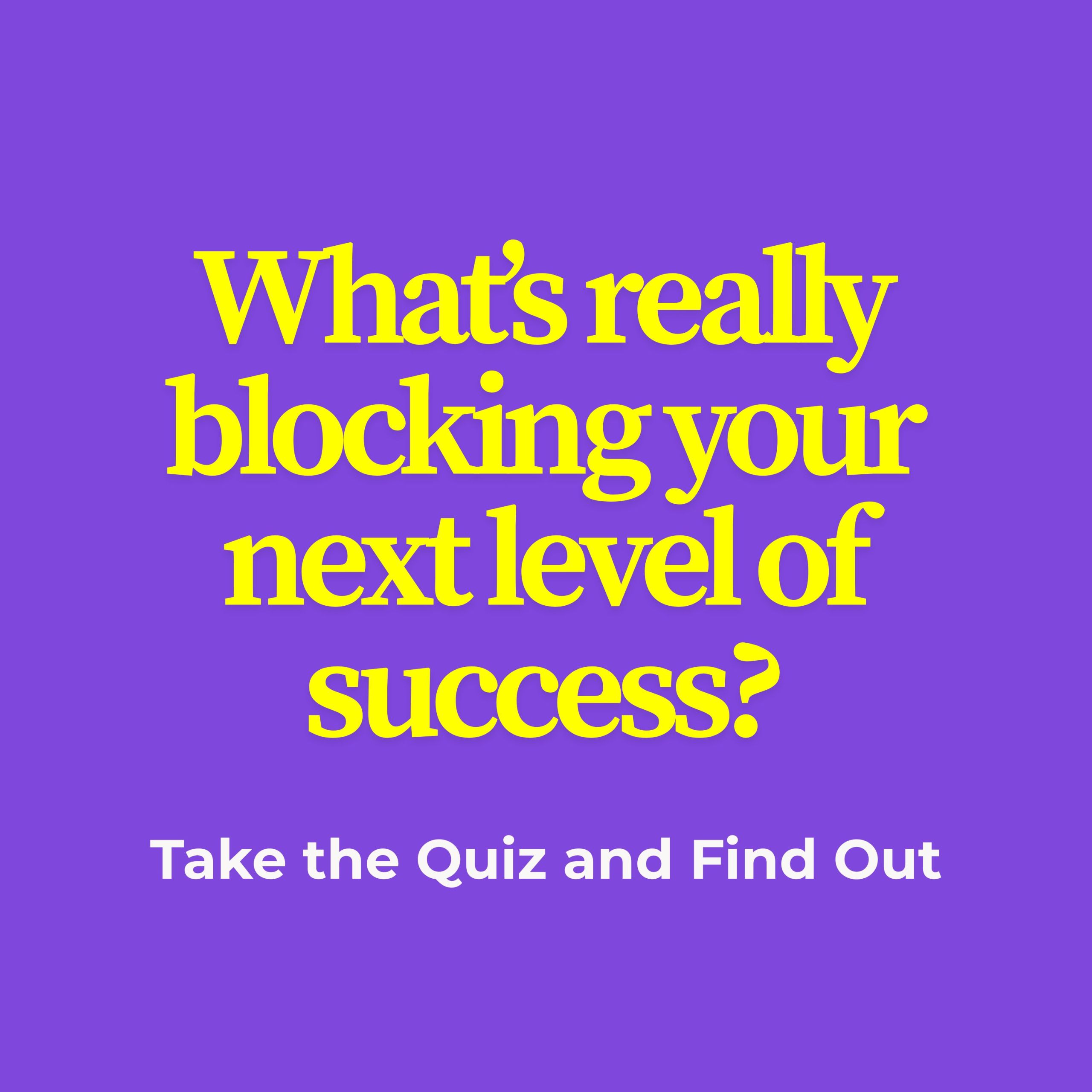 The High Vibration Reset Quiz